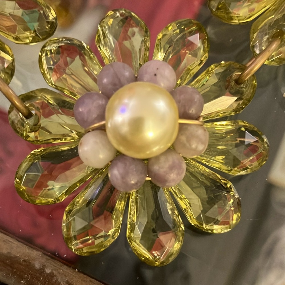 Lenora Dame Floral Necklace